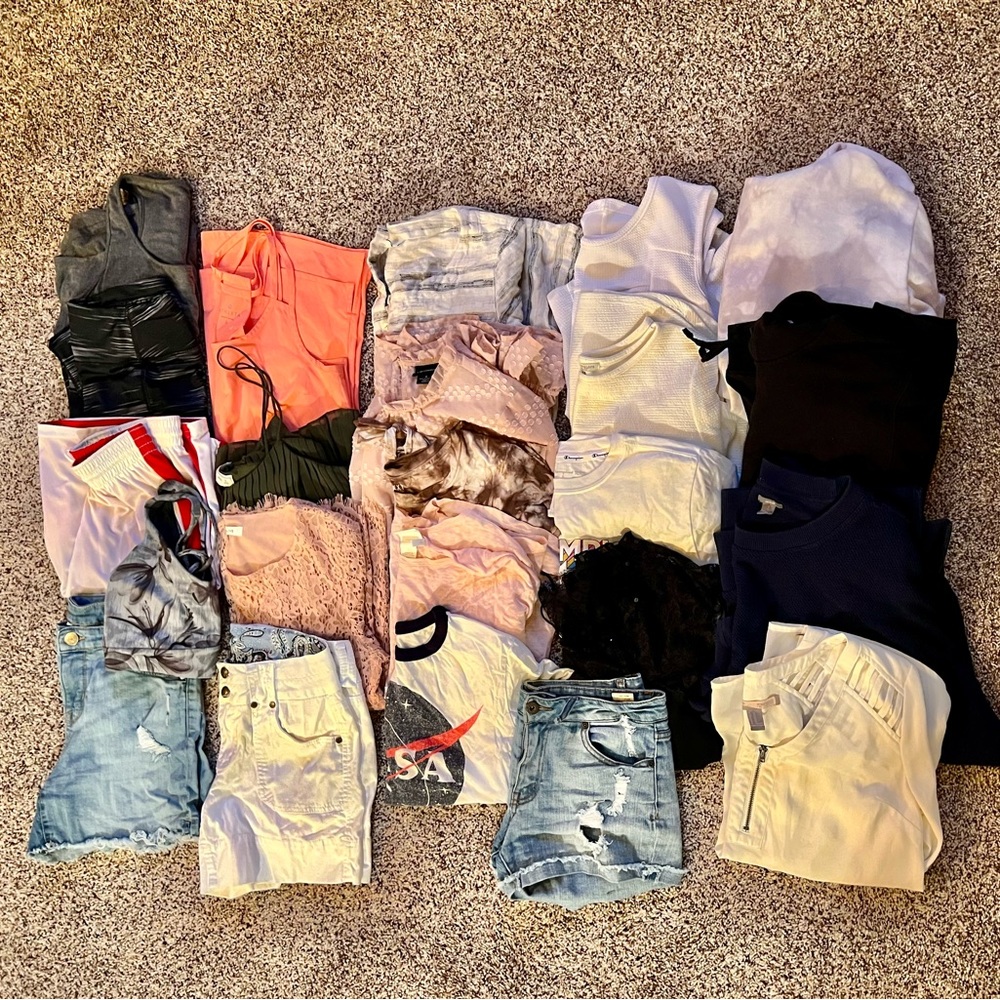 Bundle of woman’s clothes small